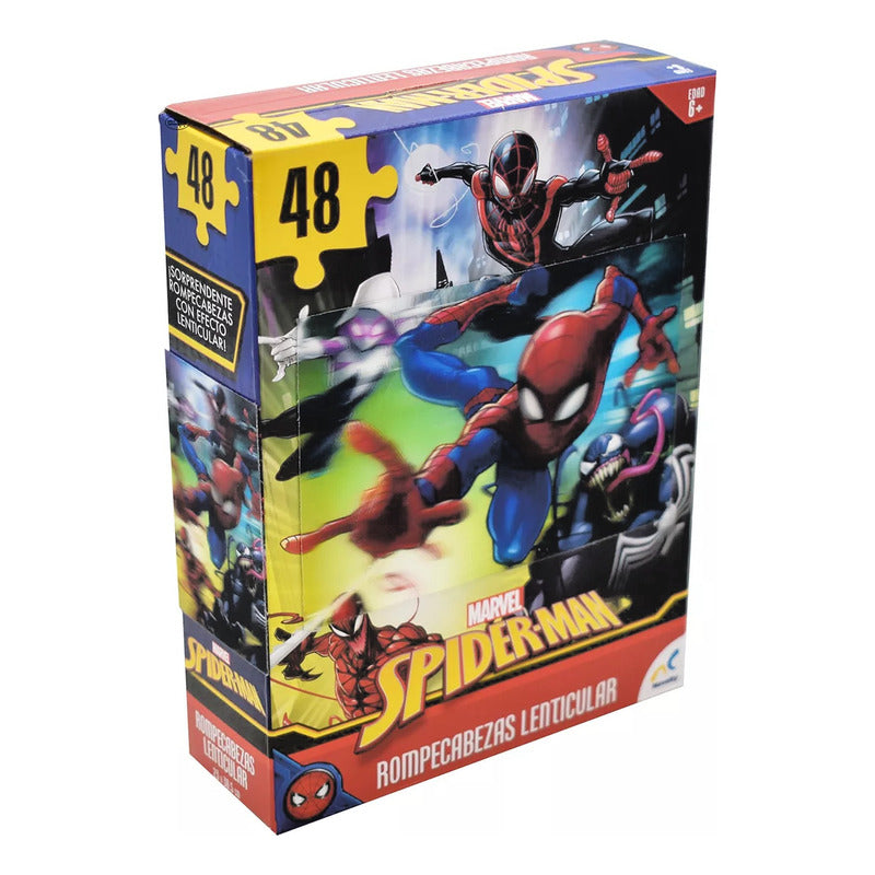 Rompecabezas Lenticular Spider -man Jca-3118t Marca Novelty®