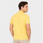 Playera Polo Para Hombre Mod.play01 Marca Truval® Amarillo G Lisa