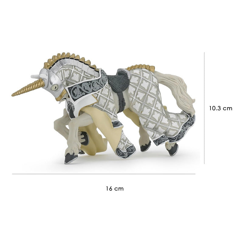 Figura Coleccionable Caballos Mundo Medieval Marca Papo®