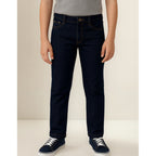 Pantalón Casual Para Niño Mod.7532 Dark Marca Mayoral® Dark Indigo Liso 12 Años