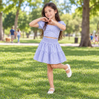 Conjunto Para Niña Falda+blusa Mod.3945 Marca Mayoral® Índigo 10 Años