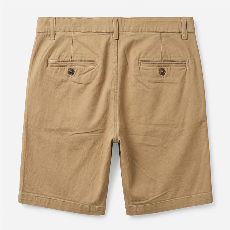 Bermuda Tipo Gabardina Para Hombre Mod. Gbcots Marca Bobois® Kaki Lisa 34