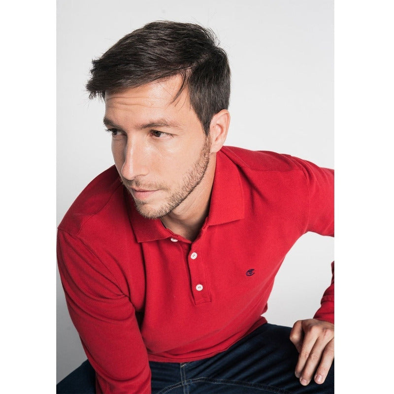 Playera Polo Básico Mod.2194426-d Marca Centauro®