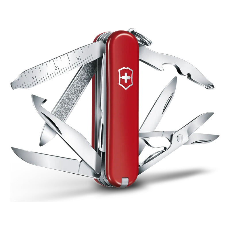 Navaja De Bolsillo Pequeña Minichamp 0.6385 Victorinox® Rojo