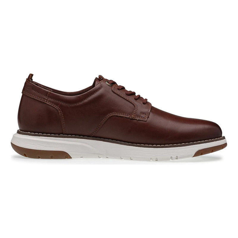 Zapato Casual Danko De Piel Para Hombre D2126792s  Dockers® Marrón Lisa 27,5 Mx