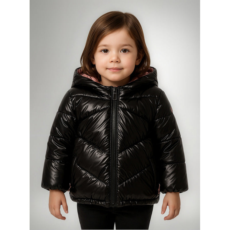 Chamarra Doble Vista Para Niña  Mod.4444 Marca Mayoral® Multicolor 2 Lisa