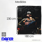 Cobertor Serenity Matrimonial Diseños Artistas Providencia® Babo 900 G Multicolor