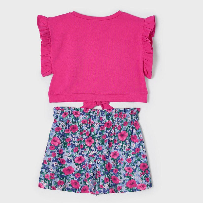 Conjunto De Niña Short+blusa Mod.3289 Marca Mayoral®