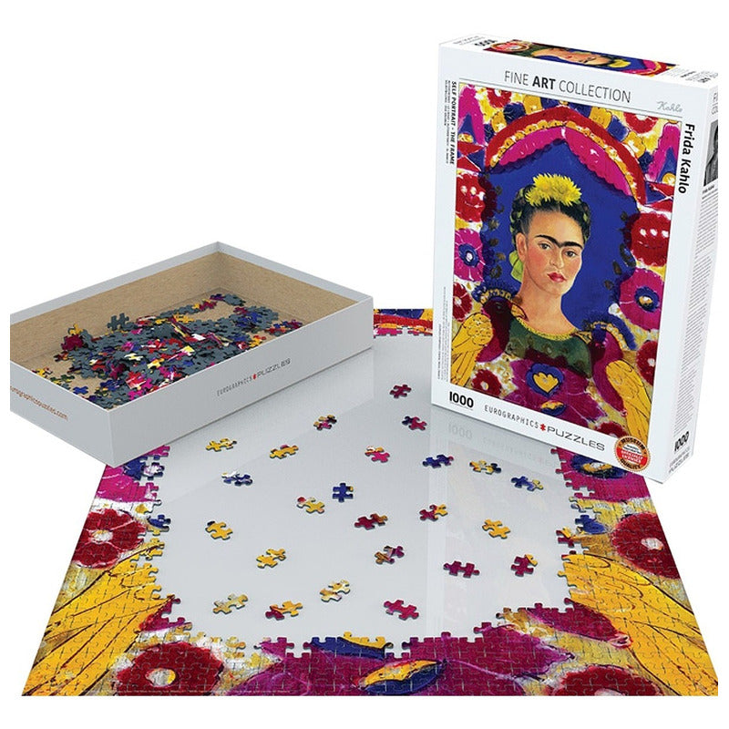 Rompecabezas Frida Kahlo Arte Marca Eurographics®