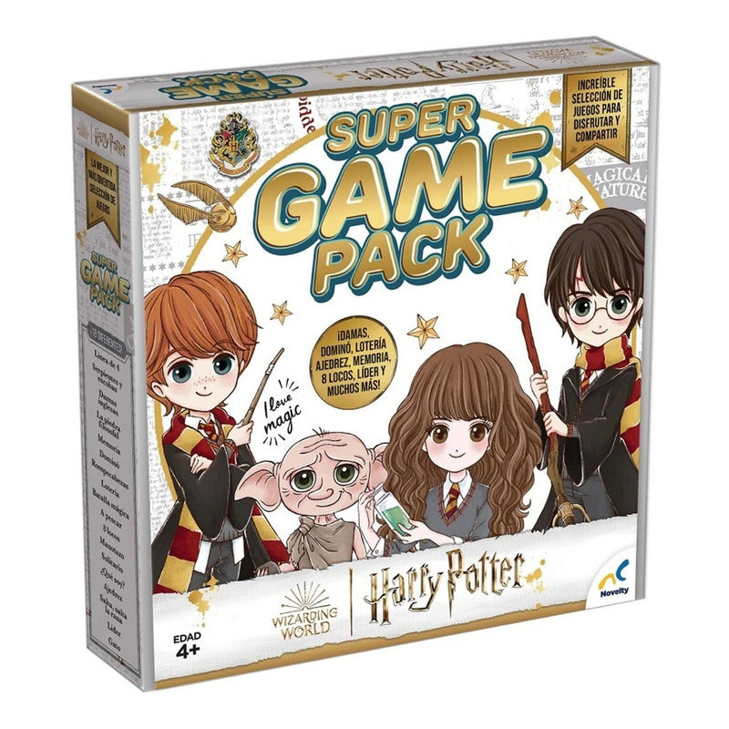 Juego De Mesa Súper Game Harry Potter Set De Juegos Clasicos