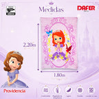 Cobertor Ligero Super Suave Matrimonial Diseños Providencia® Princesita Sofía 850 G Multicolor