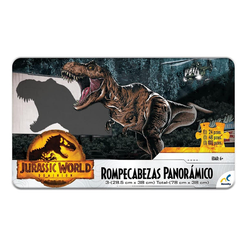 Rompecabezas Panorámico Jurassic World Jca-3437 Novelty®