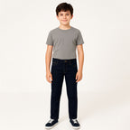 Pantalón Casual Para Niño Mod.7532 Dark Marca Mayoral® Dark Indigo Liso 14 Años