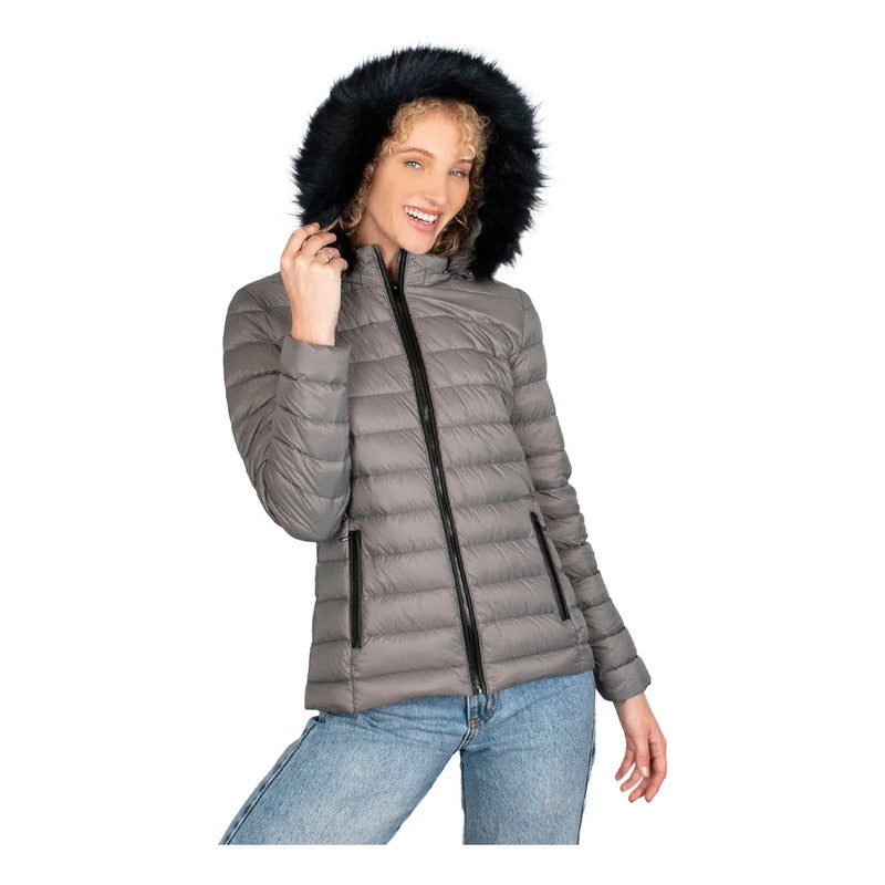 Chamarra Con Gorro Desmontable Dw83-pol7181 Greenlander®