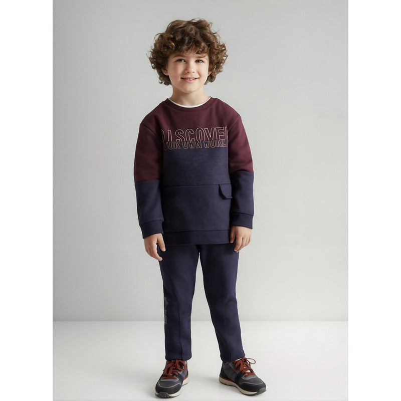 Conjunto Para Niño Mod.4843 Marca Mayoral® Multicolor Franjas 3
