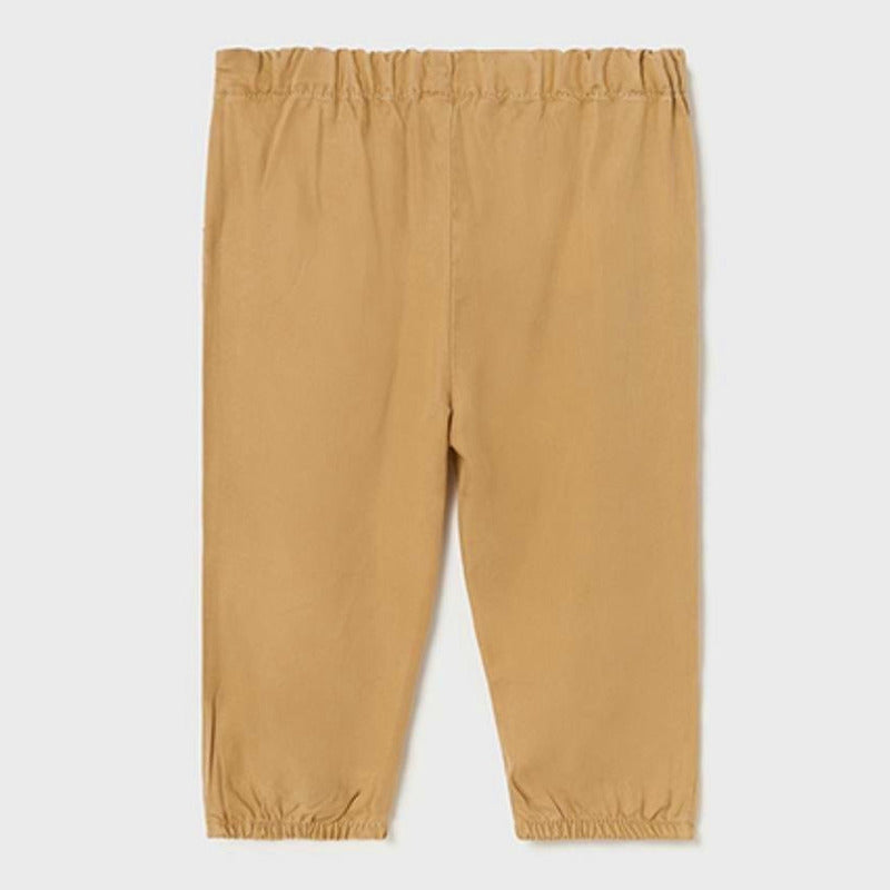Pantalón Para Bebé Mod.1516 Tostado Marca Mayoral® Tostado Liso 24 Meses
