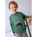 Sudadera  Confortable Para Niño Mod. 4404 Marca Mayoral® 7 Años Abeto Moster Truck