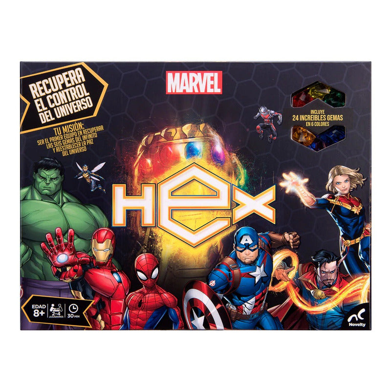Juego De Mesa Hex Marvel Mod.jca-2417 Marca Novelty®
