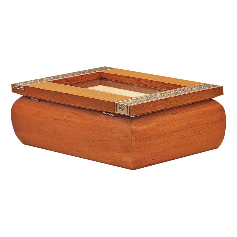 Set Para Bautizo Vela+concha+toalla+caja De Madera