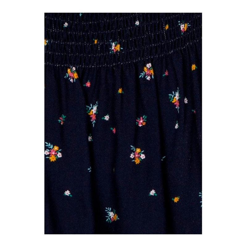 Falda De Niña Mod.126-7038 Flowers Marca Losan®