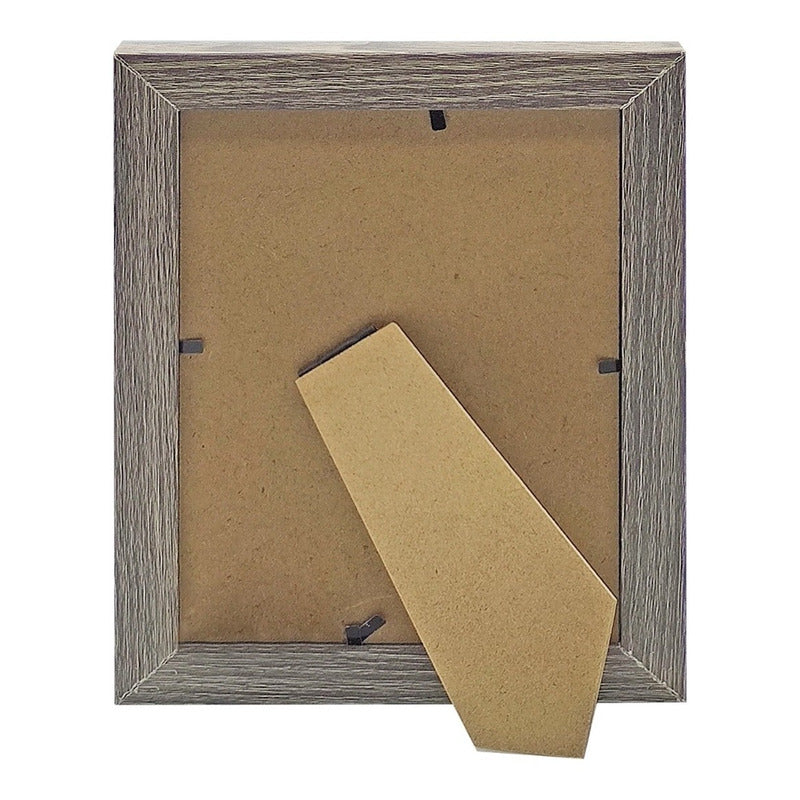 Portarretrato Con Marco Plástico-vidrio Para Mesa