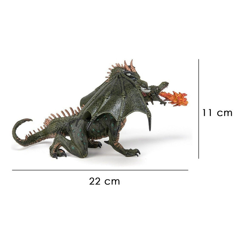 Figura Coleccionable Dragón Medieval Marca Papo®