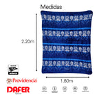 Cobertor Ligero Micrograbado 1.80x2.10m Providencia® Premium Rieña 1 Kg Bordó