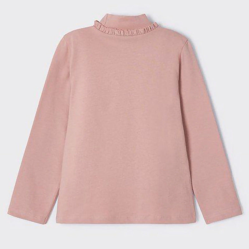 Blusa De Niña Cuello Alto Mod.4023 Marca Mayoral®