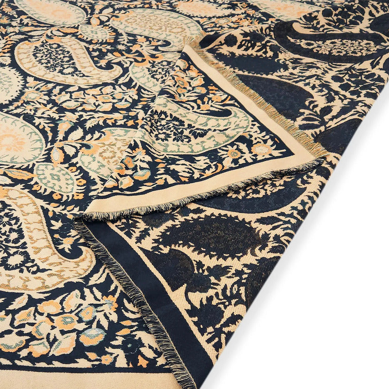 Chalina Chal Elegante Suave Para Mujer 130x130cm Multicolor Multicolor Geométrico Unitalla