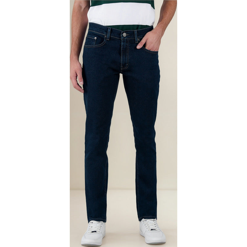 Pantalon Para Hombre Iron Slim Recto Casual Marca Oggi®