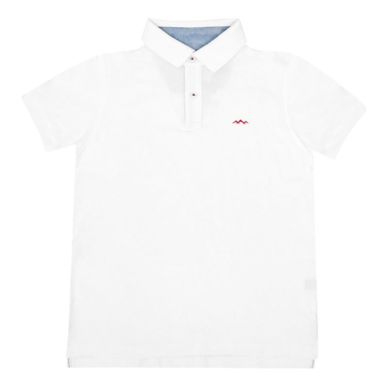 Playera Tipo Polo Corte Slim Para Hombre Marca White Peak®