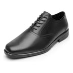 Zapato Derby Semivestir Para Hombre Mod.407817 Marca Flexi® Negro Lisa 27,5 Mx