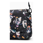 Bolso Pequeño Trenzado Para Mujer 26saxpb0/2000 Desigual® Negro Floreado Níquel Multicolor