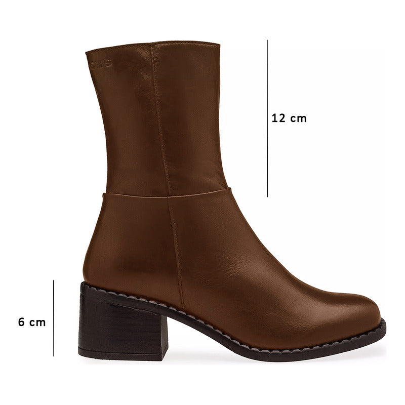 Botín Para Mujer 6cm Mod. L1224132 Marca Levi's®