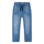 Pantalón Jogger De Niño Con Cordón Mod.3564 Marca Mayoral® Azul Acero Liso 7 Años