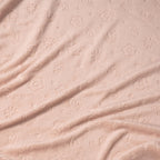 Cobertor Micro Grabado Para Carriola 1x0.74m Marca Vianney® Florencia 300 G Rosa