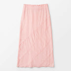 Falda Larga Ligera Para Mujer Mod. Kd028 Marca Julys® Rosa Lisa Ch