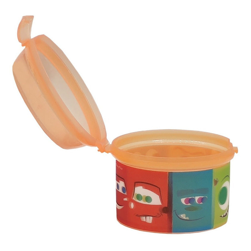Topper Recipiente Para Comida Diseño Lenticular Niños