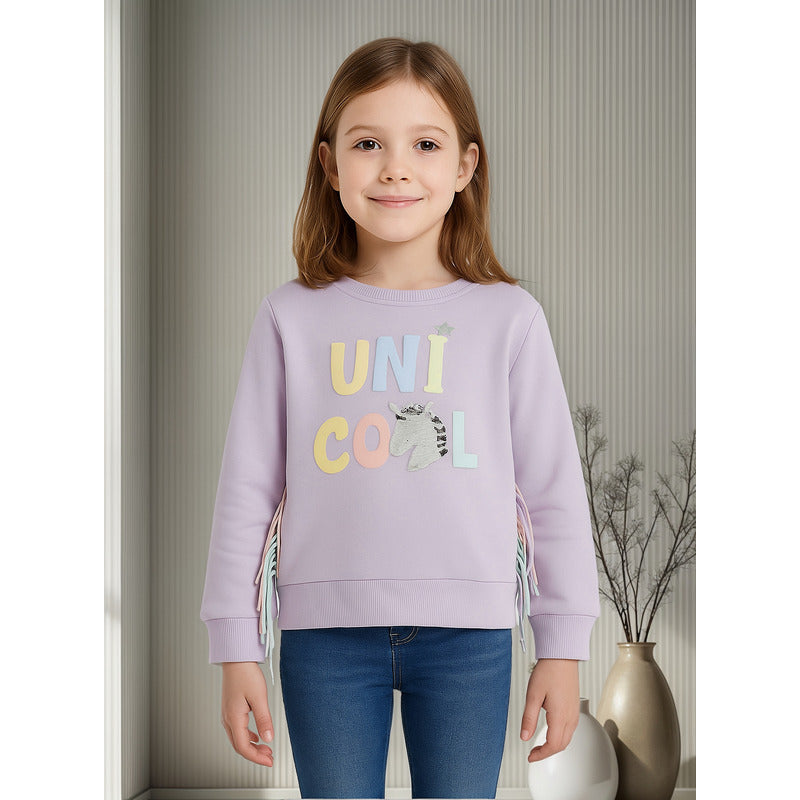 Sueter De Niña Unicornio Mod.226-6020al Marca Losan®