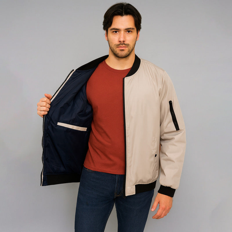 Chamarra Casual Para Hombre Mod. D35101 Bobois®