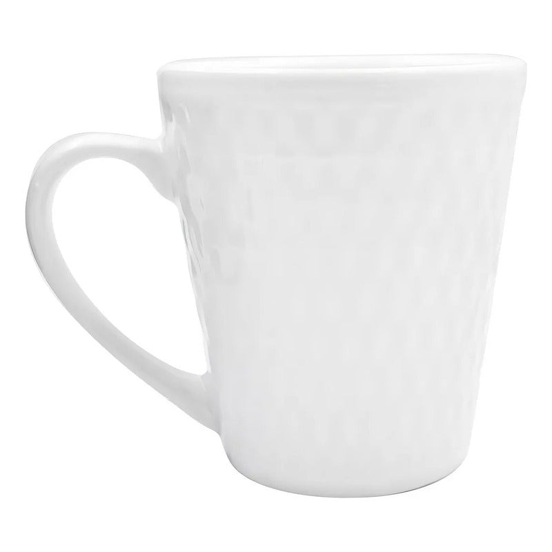 Vajilla De Porcelana 16pz Mod. Terrace Marca Gallery® Blanco Terrace