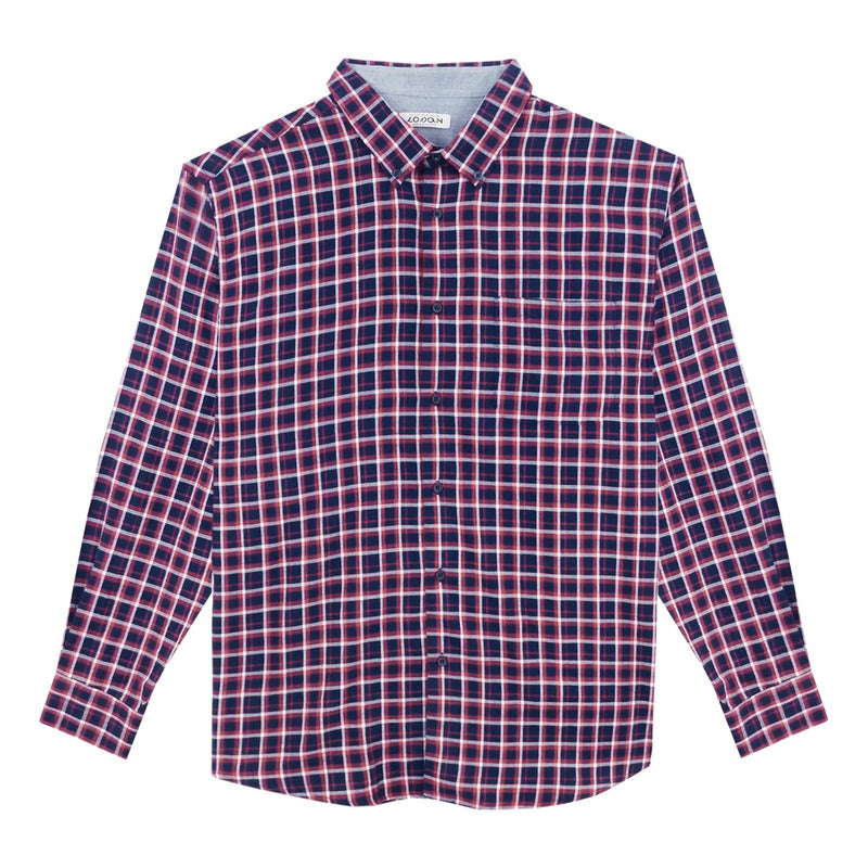 Camisa Casual De Hombre Mod.221-3336al Marca Losan®