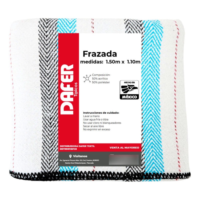 Frazada De Acrilico Multiusos 1.10m X 1.50m Mod. Ac