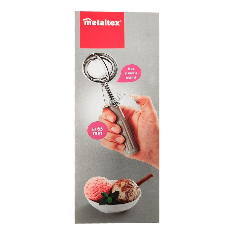 Cuchara O Porcionador De Helado 65mm Marca Metaltex®