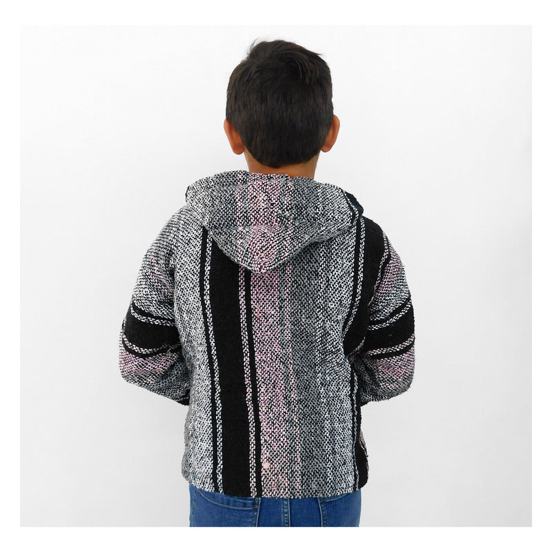 Sudadera Canguro Artesanal De Jerga Infantil