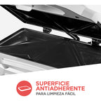 Sandwichera 2 Panes Black And Decker Sm1000w Luz Indicadora Color Blanco