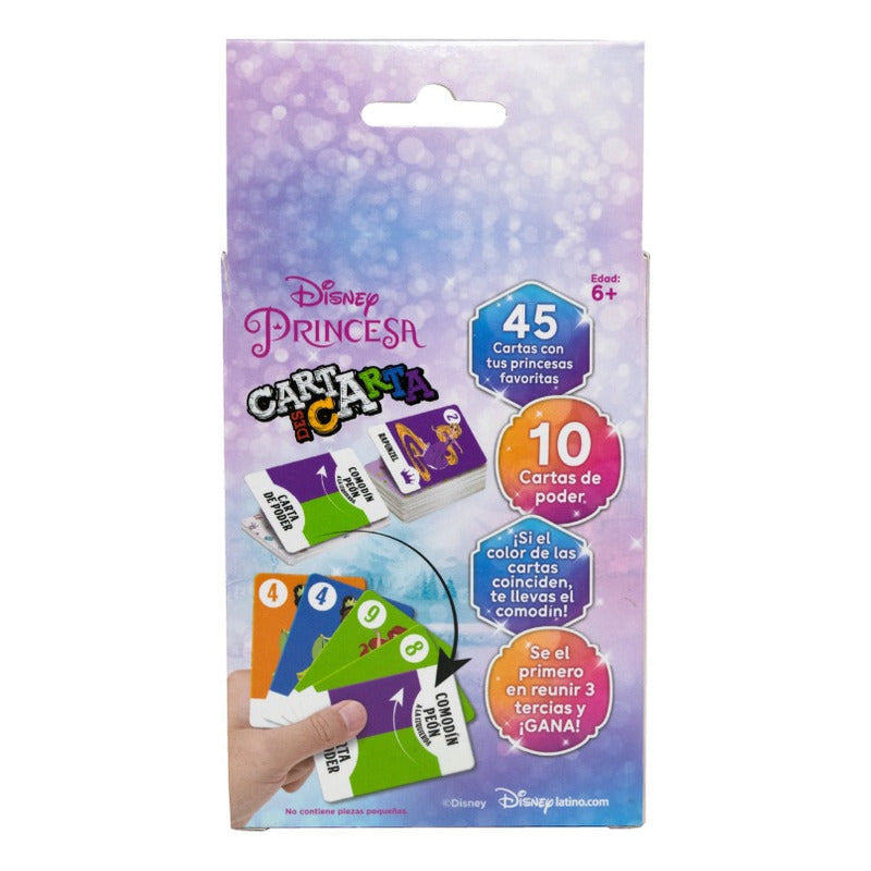 Carta Descarta Descarta Princesas Disney Juego Mesa Novelty
