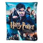 Cobertor Ligero Super Suave Matrimonial Diseños Providencia® Harry Potter Reliquias De La Muerte 850 G Multicolor