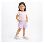 Tenis Casual Para Niña Mod.203200l Marca Coqueta Y Audaz® Beige Lisa 18 Mx