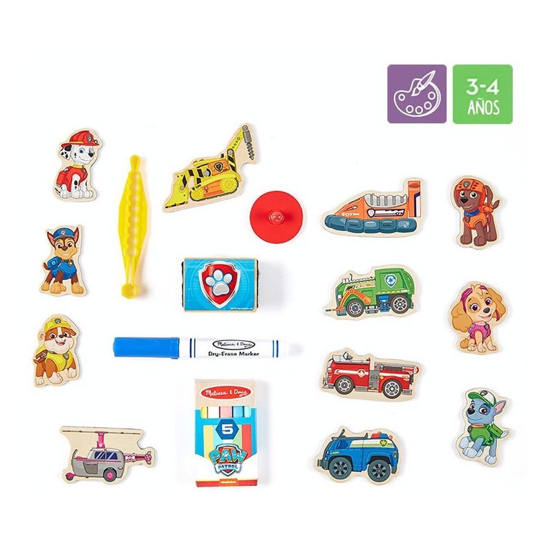 Juego Centro De Arte De Mesa Mod.paw Patrol Melissa And Doug